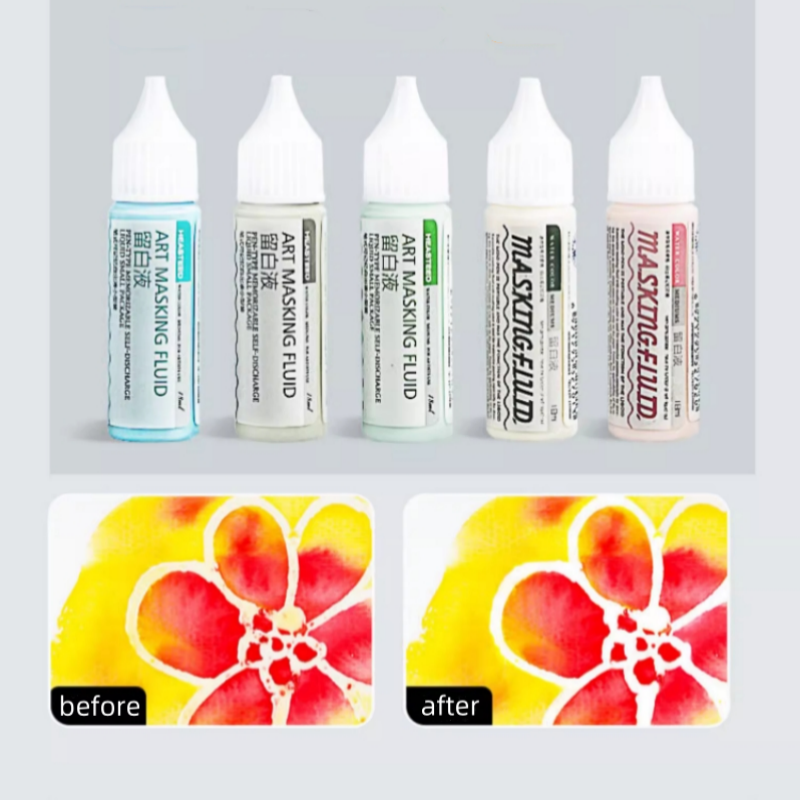 Correction Fluid White - 18ml/75ml 다기능 아트 마스킹 유체 수채화