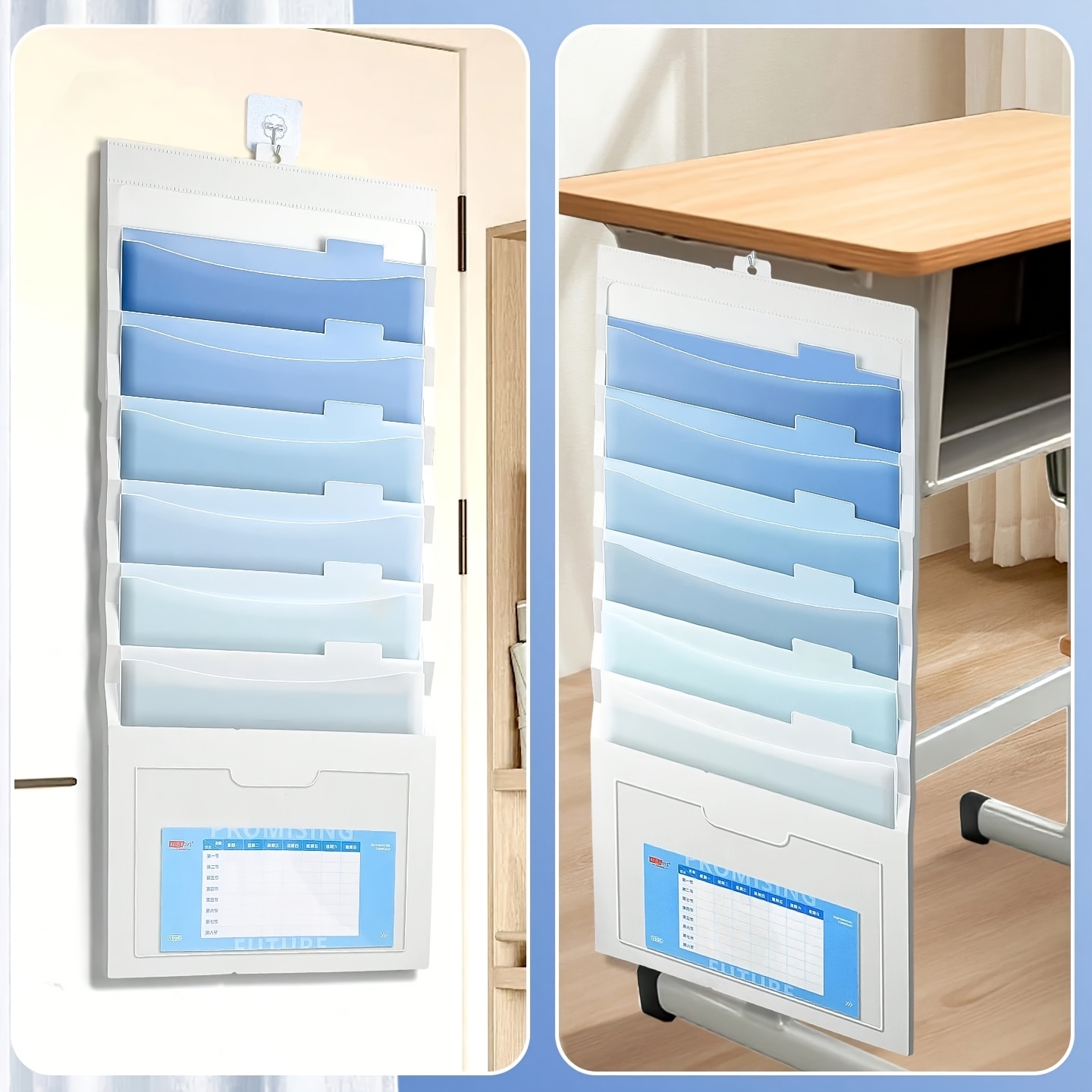 File Folder Hanging - 1개의 걸이식 파일 폴더, 접이식 파일