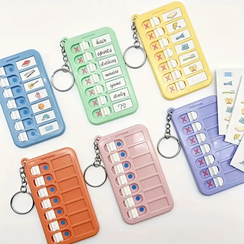 Stationery And Office Supply Chain - 어린이 자기 훈련 체크리스트 문구 메모