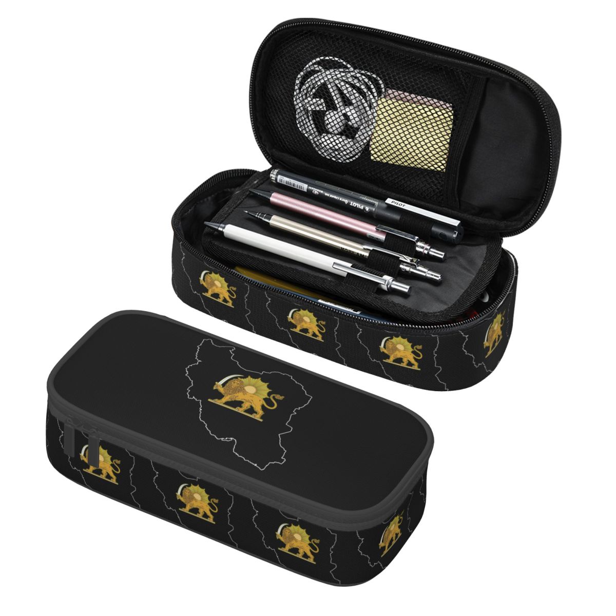 Lion Stationery & Office Supply(Kunshan)Co.Ltd - 이란 블랙 페르시아 사자 연필 케이스