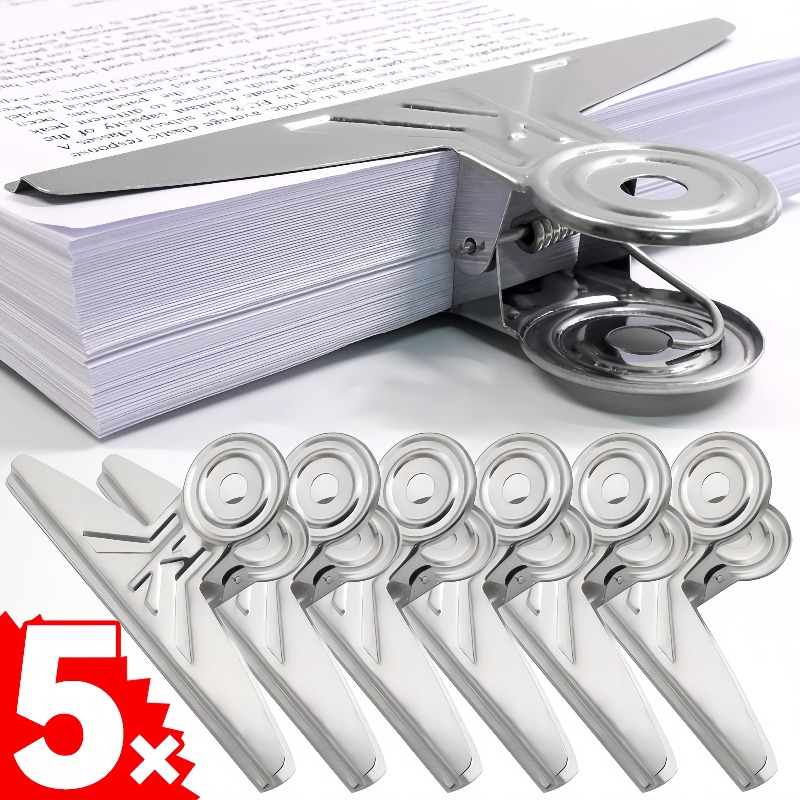 Binder Clip Assorted - 초대형 불독 종이 바인더 클립 스테인레스