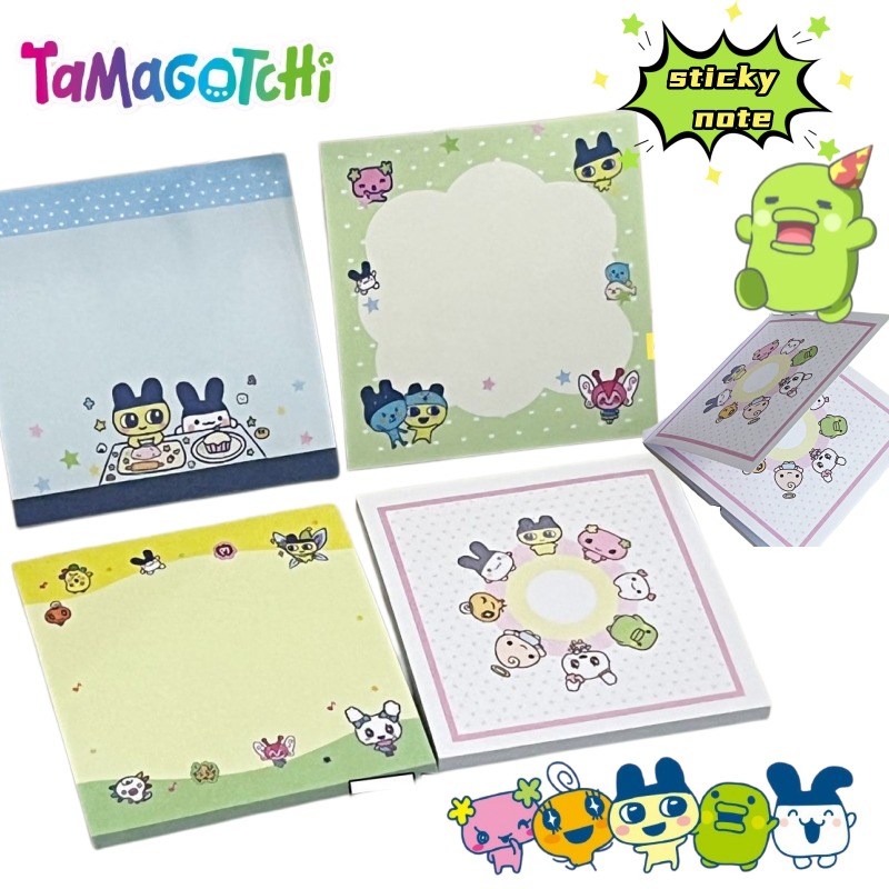 Stationery Supplier - 4pcs Tamagotchi Mametchi Memetchi 만화 귀여운