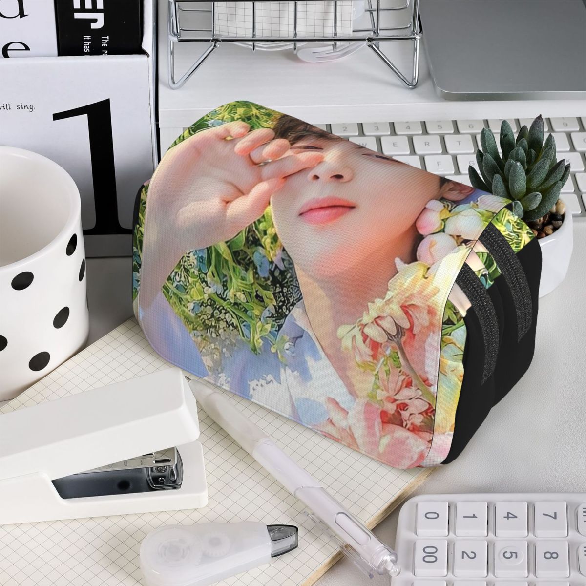 Stationery And Office Supply Chain - 차은우 Kpop Astro 연필 케이스 학생