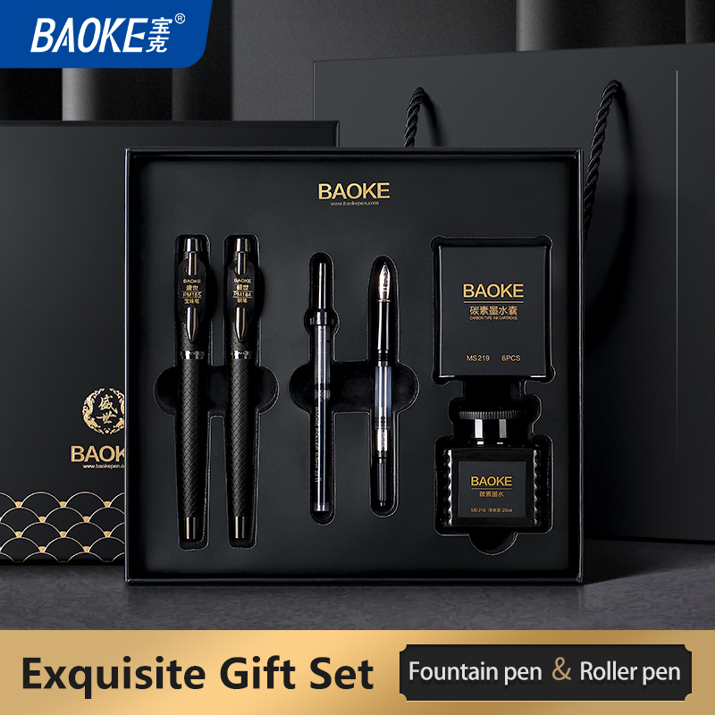 Calligraphy Ink Bottle - BAOKE T18/T19/T20 블랙 그레이 만년필 선물