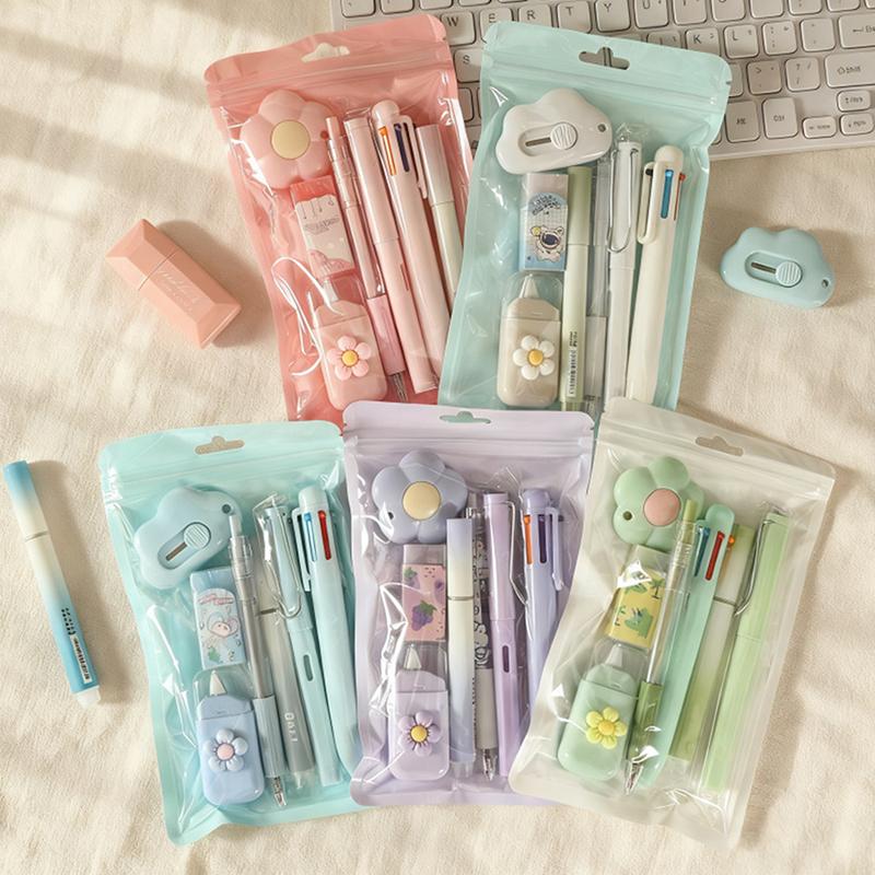 7개 프리미엄 문구 세트, 중성펜 학습 키트 학생 졸업 - Stationery Supplier 리뷰 및 가격
