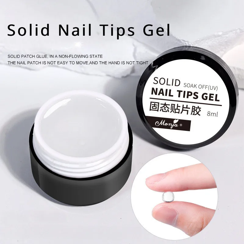 3개/세트 솔리드 네일 팁 젤 솔리드 스티커 네일 팁  - Glue Stick Pack 리뷰 및 가격