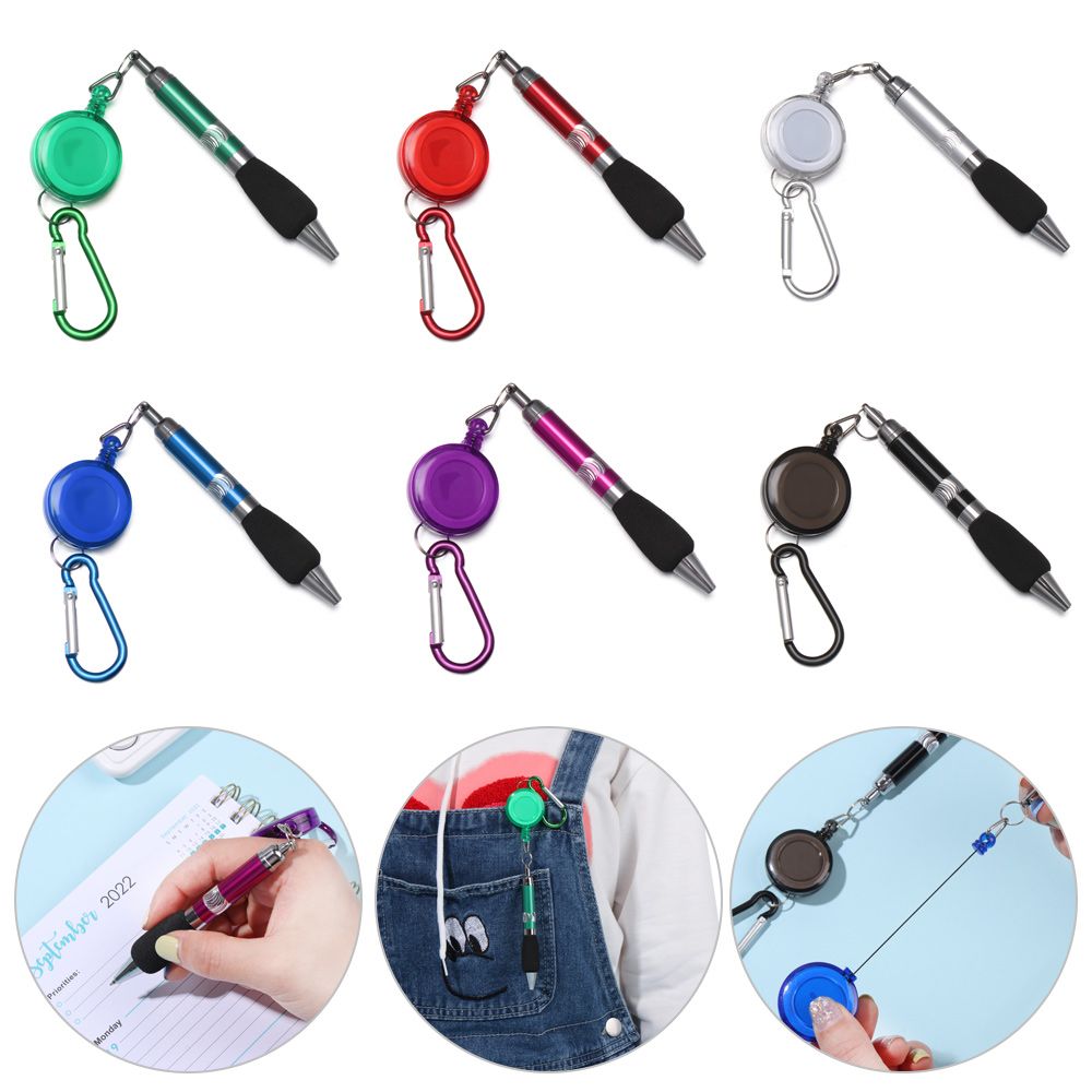 문구류 고리 끈 열쇠 고리, 개폐식 쉬운 당김 버클 펜 - Stationery And Office Supply Chain 리뷰 및 가격