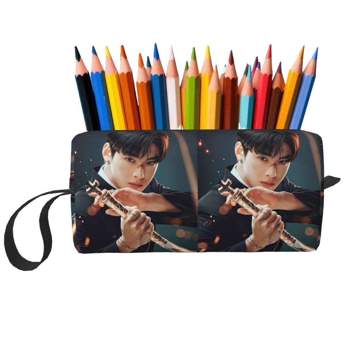차은우 학생용 필통 펜 박스 연필 가방 문구 용품 여성 - Stationery And Office Supply Chain 리뷰 및 가격