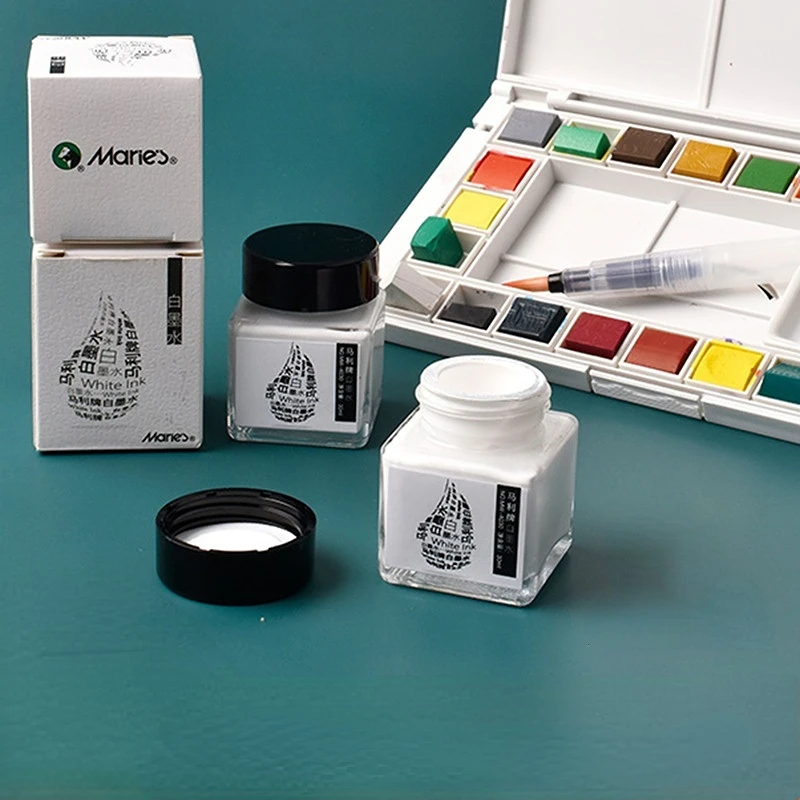 고광택 수채화 미술 학생용 특별한 별이 빛나는 하늘 장 - Correction Fluid White 리뷰 및 가격