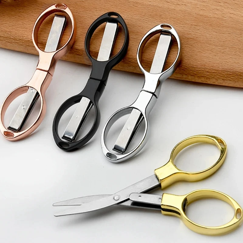 미니 접이식 가위 플라스틱 손잡이 휴대용 자수 바느질  - Scissors Stainless Craft 리뷰 및 가격