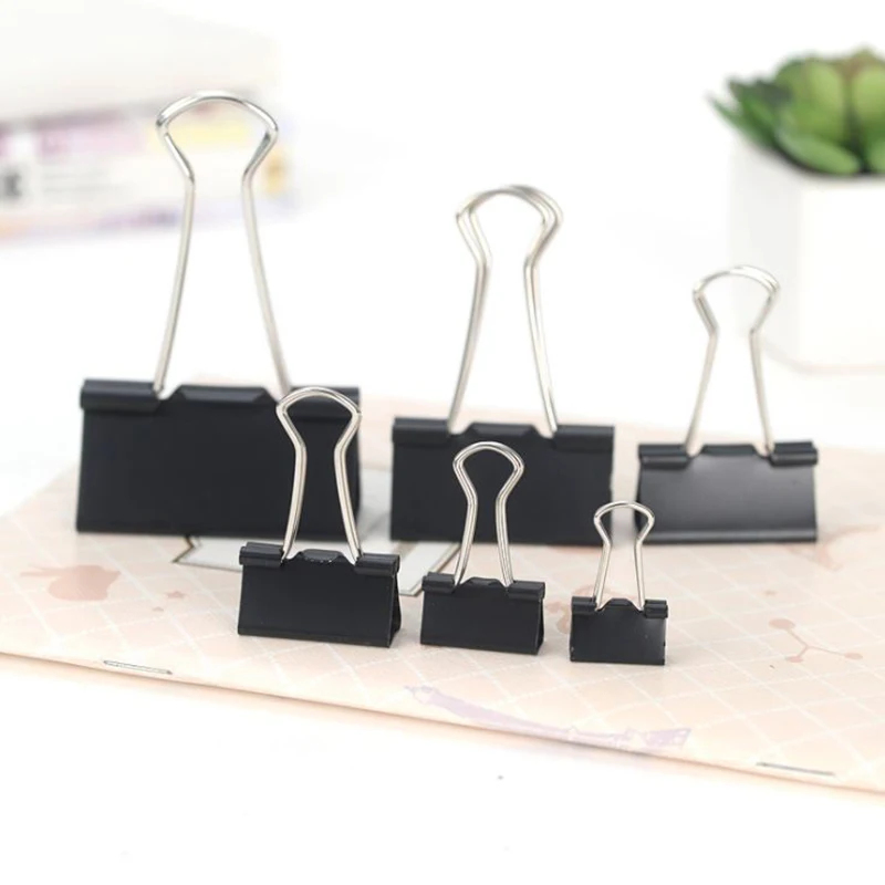 10/20PCS 금속 종이 클립 19 25 32 41  - Binder Clip Assorted 리뷰 및 가격