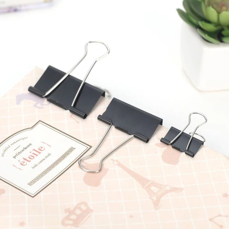 10/20PCS 금속 종이 클립 19 25 32 41  - Binder Clip Assorted 리뷰 및 가격