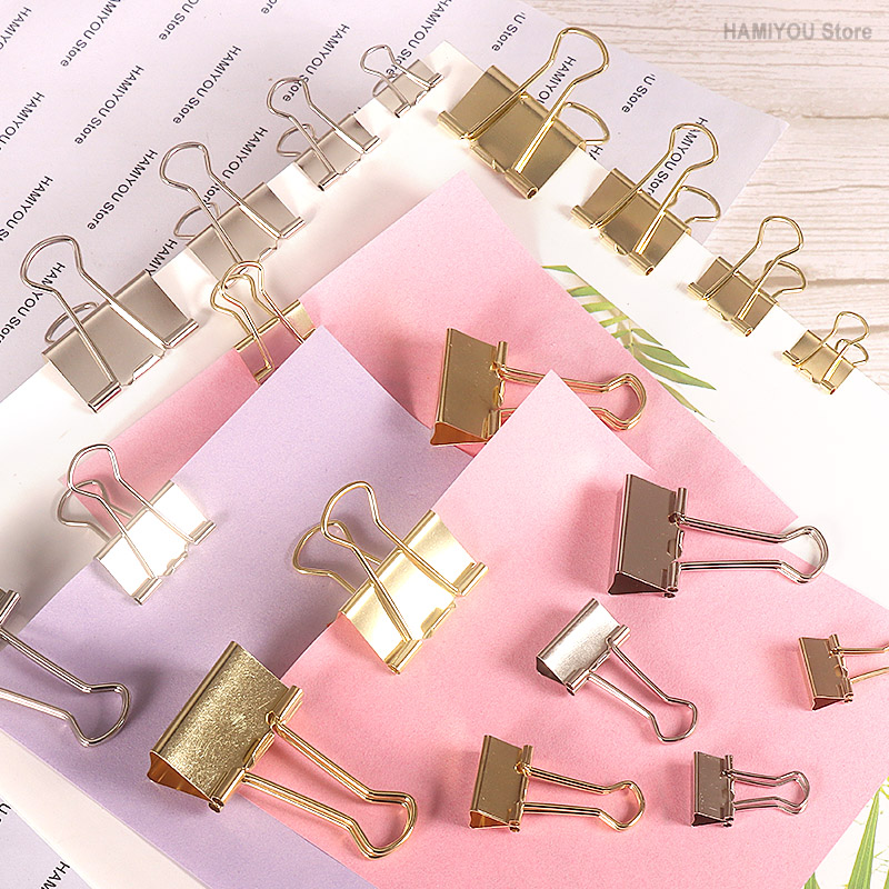 바인더 클립 사무용품 롱테일 클립 금속 스테인레스 스틸 - Binder Clip Assorted 리뷰 및 가격