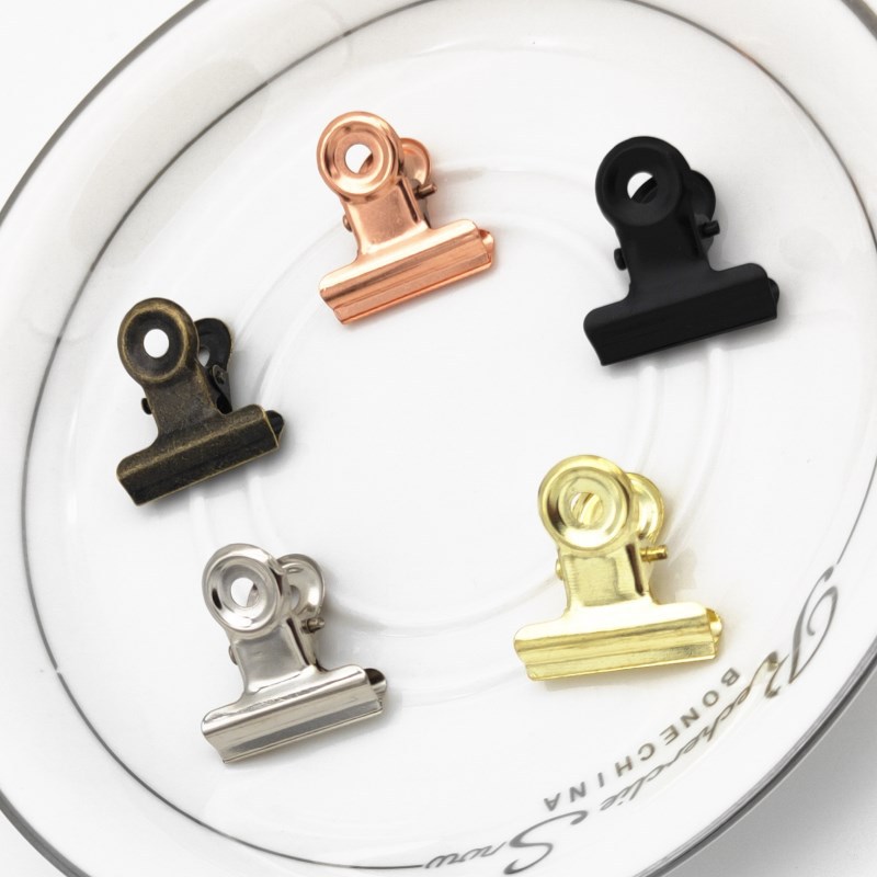 20개/세트 21mm*23mm 원형 금속 클립 티켓 종 - Binder Clip Assorted 리뷰 및 가격