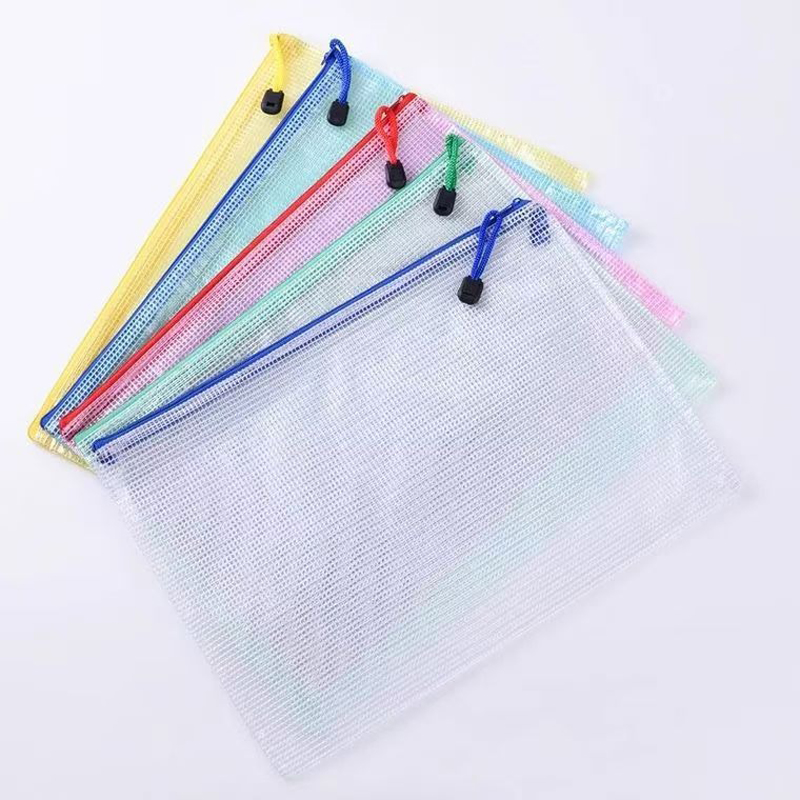 5PCS 편지지 보관 폴더 파일 메쉬 지퍼 주머니 A4 - Stationery Supplier 리뷰 및 가격