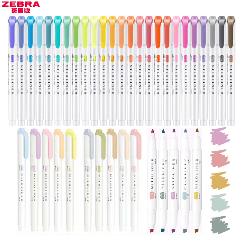 1/3pcs ZEBRA MILDLINER WKT7 형광 - Zebra Pen Sarasa 리뷰 및 가격