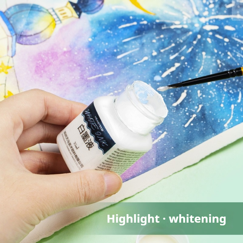 18ml/35ml 화이트 잉크, 딥펜 브러쉬 아트 레터 - Correction Fluid White 리뷰 및 가격