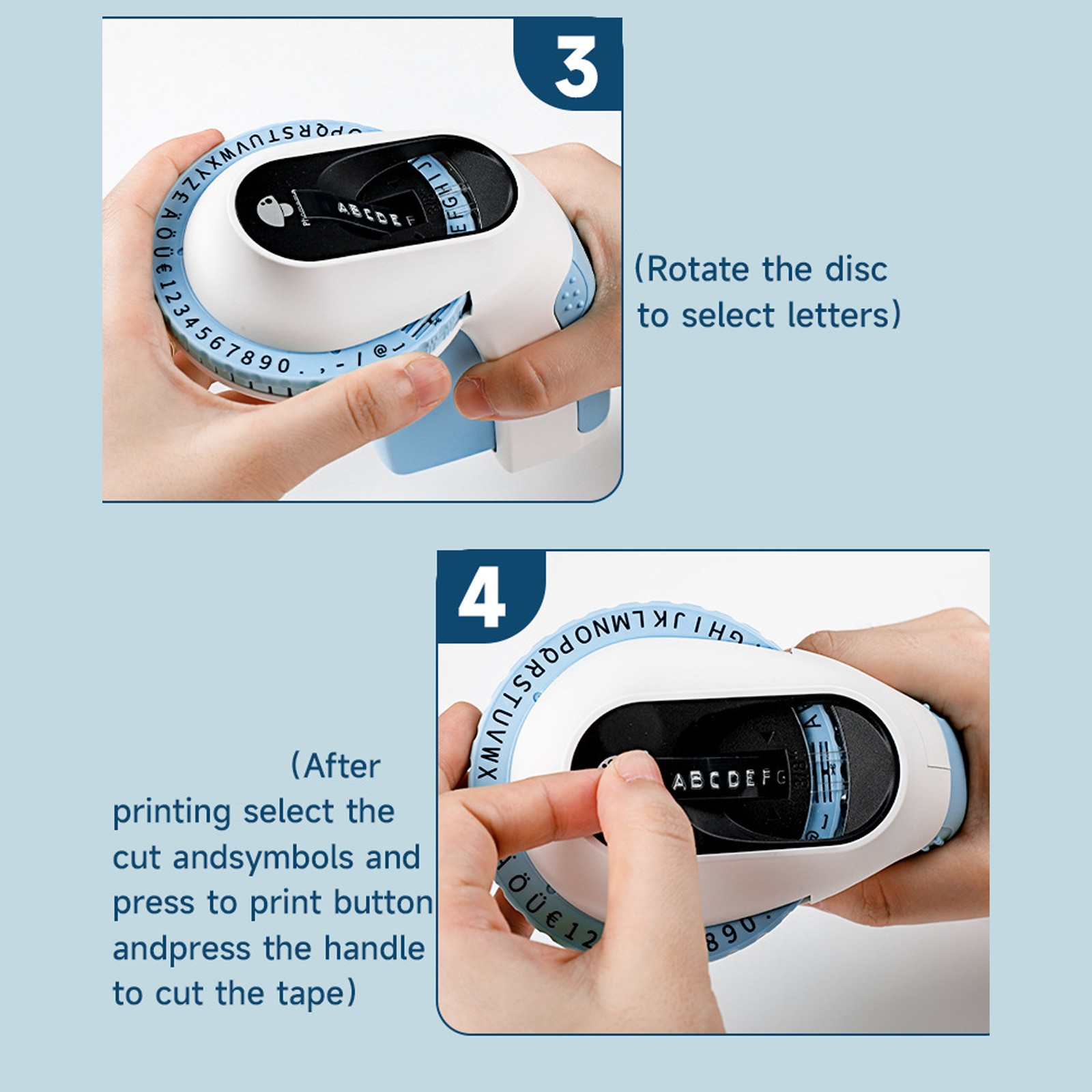 3D 라벨 프린터 엠보싱 라벨 테이프 수동 라벨러 타자 - Label Printer Tape 리뷰 및 가격