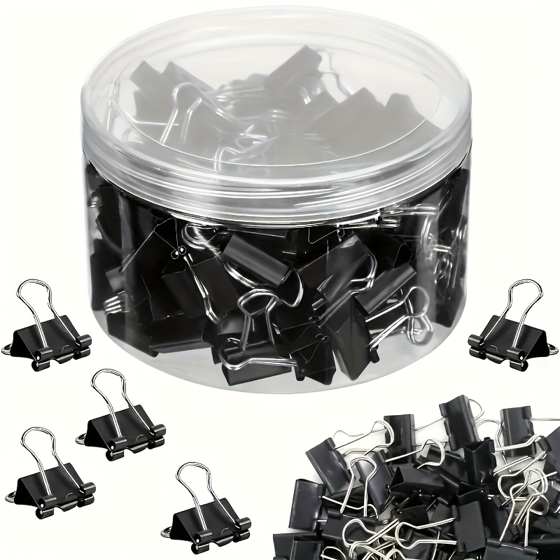 컬러 및 블랙 바인더 클립 사무용 문서 고정기 롱테일  - Binder Clip Assorted 리뷰 및 가격