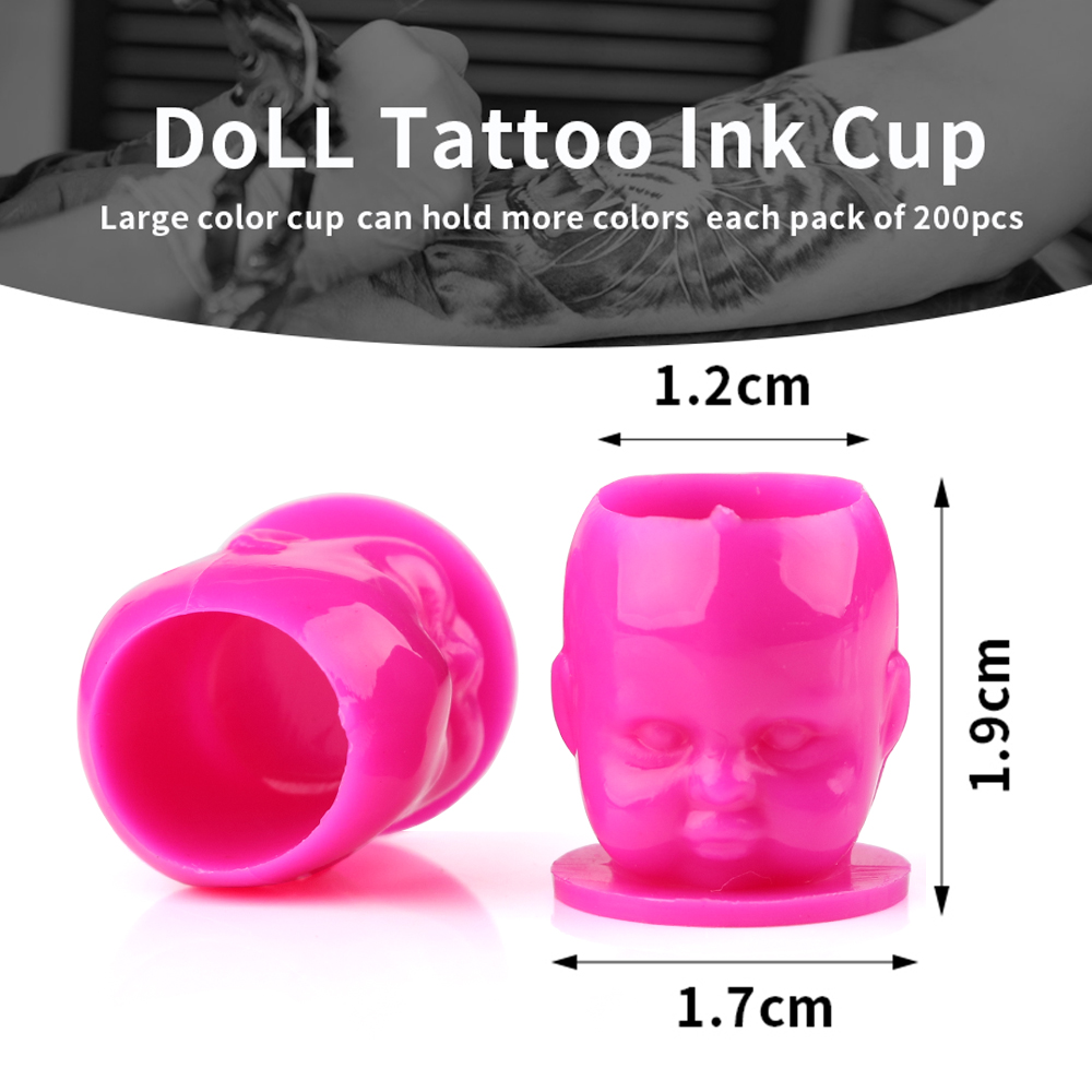 50pcs 플라스틱 일회용 문신 잉크 컵 기본 안료 클 - Calligraphy Ink Bottle 리뷰 및 가격