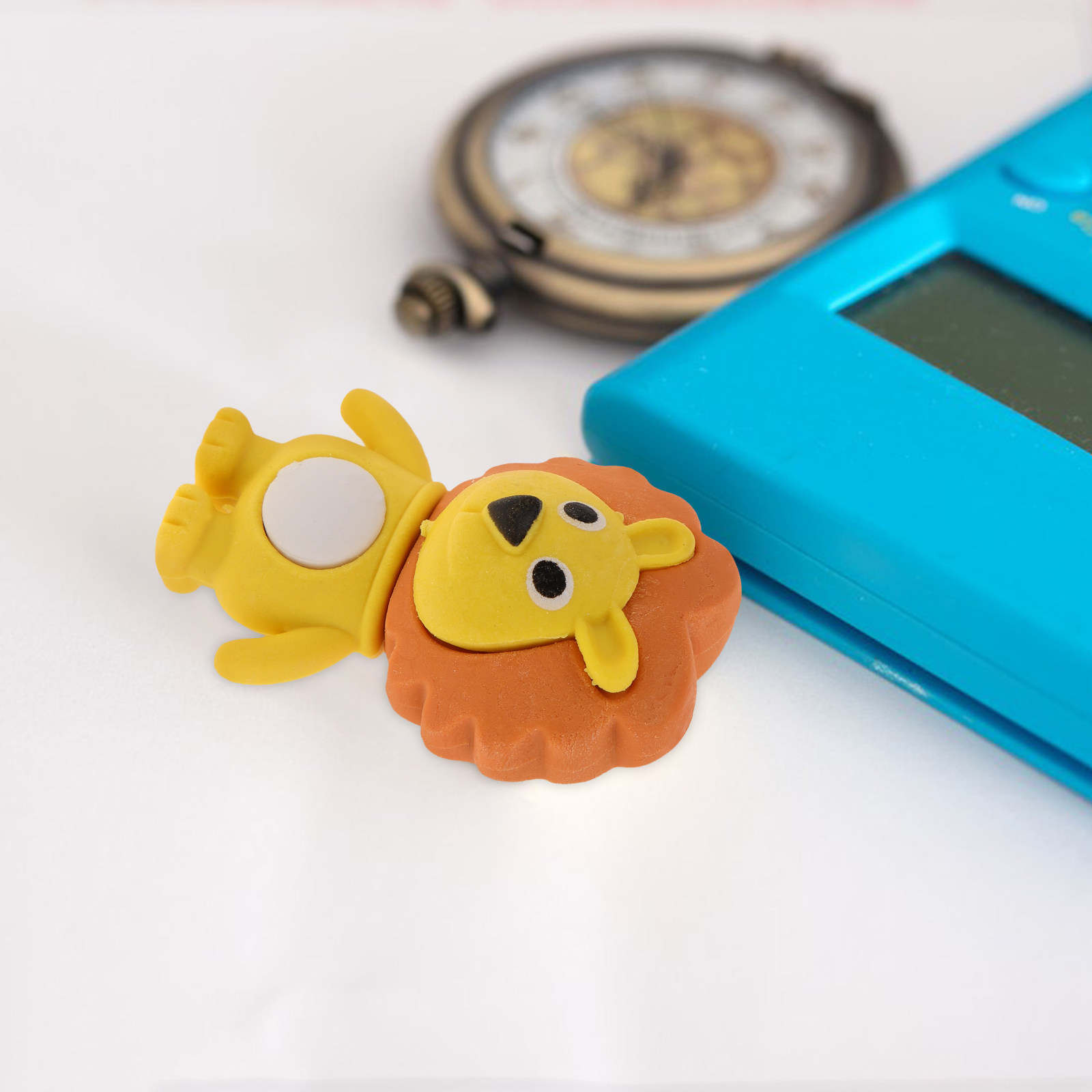 18개입 사랑스러운 사자 모양 지우개, 어린이용 3D  - Lion Stationery & Office Supply(Kunshan)Co.Ltd 리뷰 및 가격
