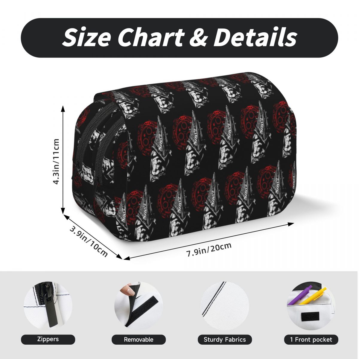 체인 링크 앤 포그 사일런트 힐 게임 필통 (남아 여아 - Stationery And Office Supply Chain 리뷰 및 가격