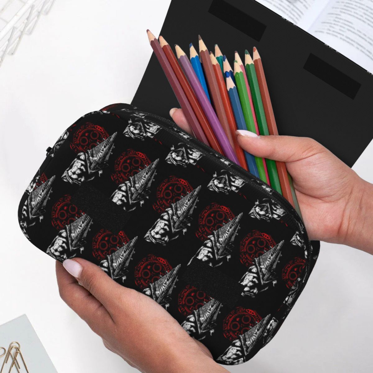 체인 링크 앤 포그 사일런트 힐 게임 필통 (남아 여아 - Stationery And Office Supply Chain 리뷰 및 가격