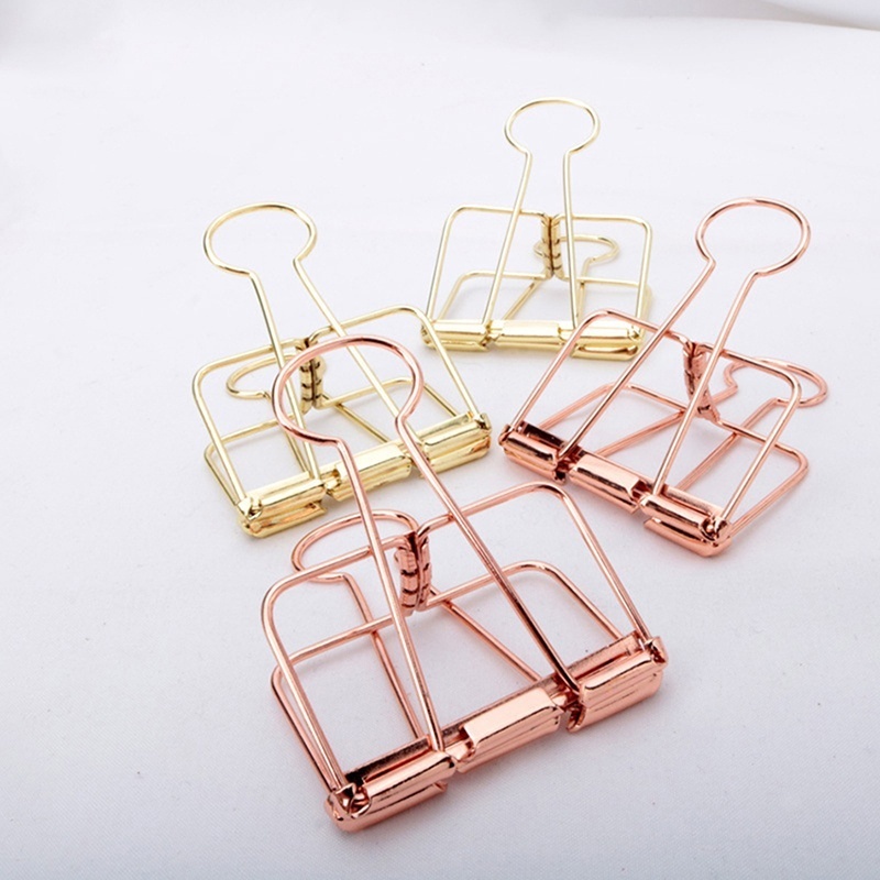 5Pcs Rosegold 바인더 클립 종이 클립 사무실 - Binder Clip Assorted 리뷰 및 가격